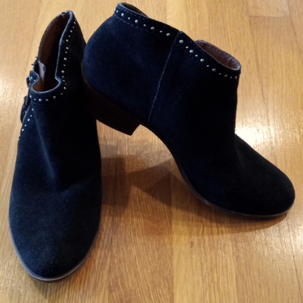 Lucky Brand Suede Women's Black Boots 6.5
